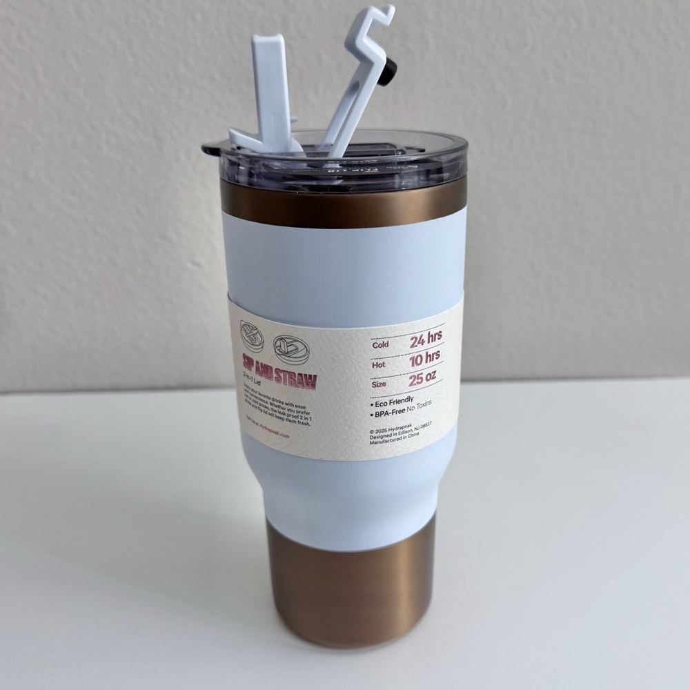 Limited Edition HydraPeak Voyager 25oz Insulated Tumbler/Mug With Sip & Chug Lid - Picture 6 of 12